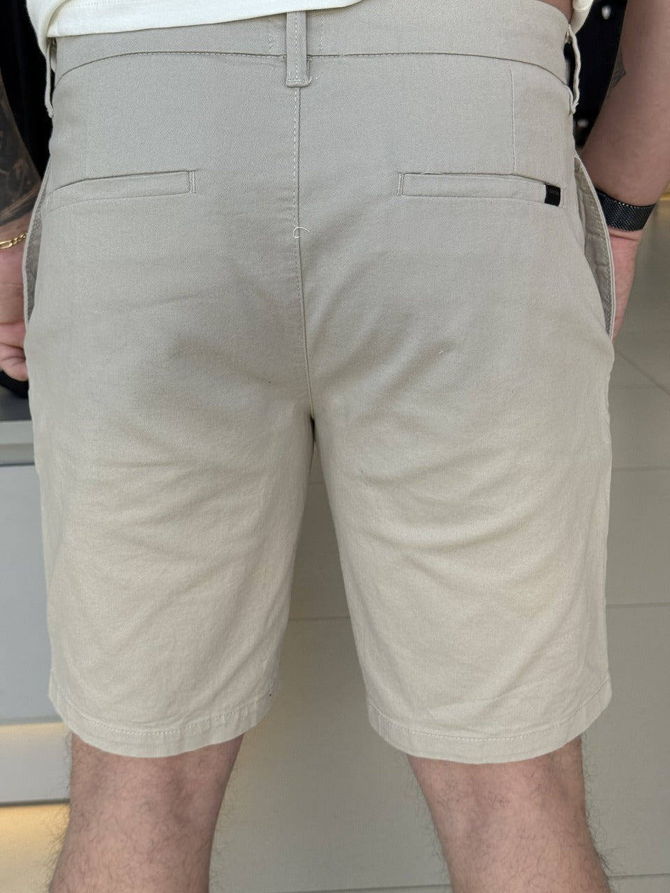 Bermuda Calvin Klein Sarja com Bolso Masculino