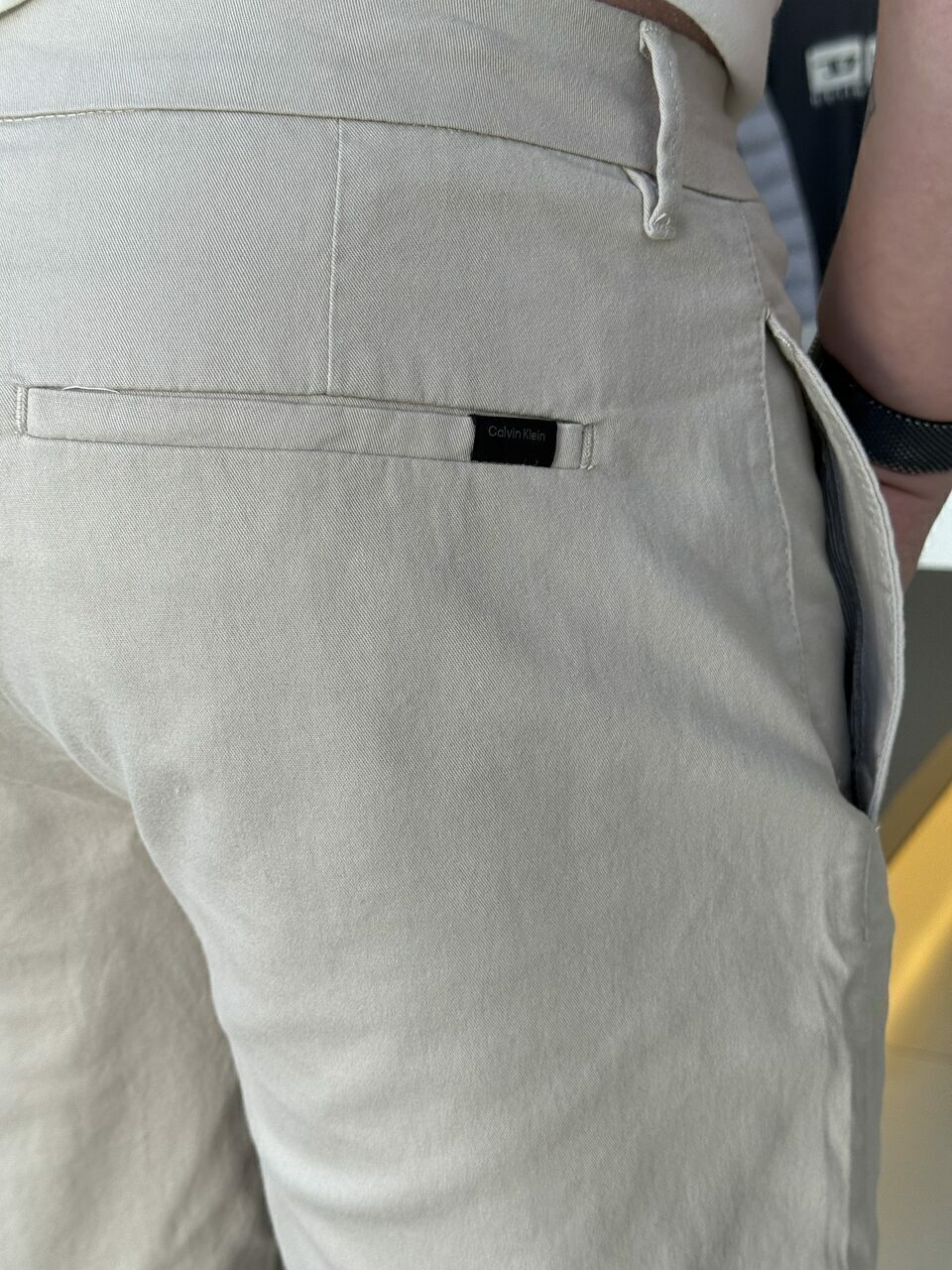 Bermuda Calvin Klein Sarja com Bolso Masculino