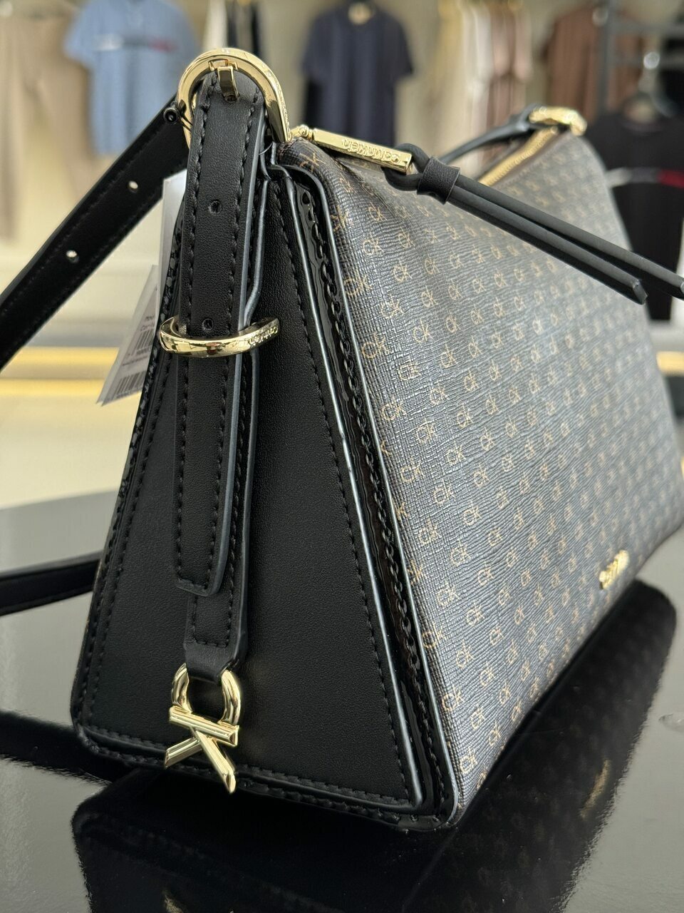 Bolsa Calvin klein Crossbody Monograma Feminina