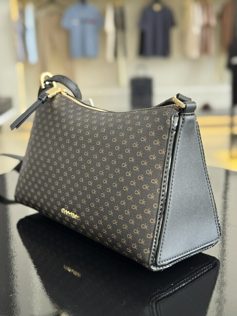 Bolsa Calvin klein Crossbody Monograma Feminina