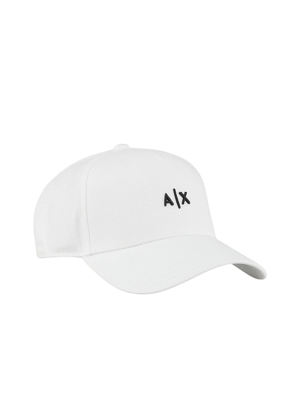 Boné Armani Exchange Logo Assinatura Bordado Relevo Frontal Masculino Branco