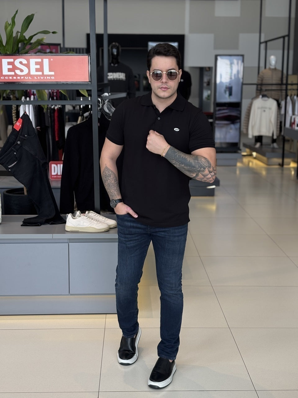 Calça Diesel 2019 D-Strukt L.32 Pantaloni Masculino