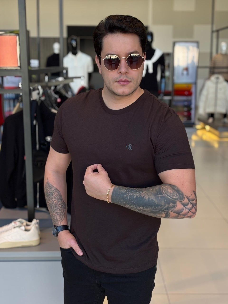 Camiseta Calvin Klein Mini Graphic Masculino