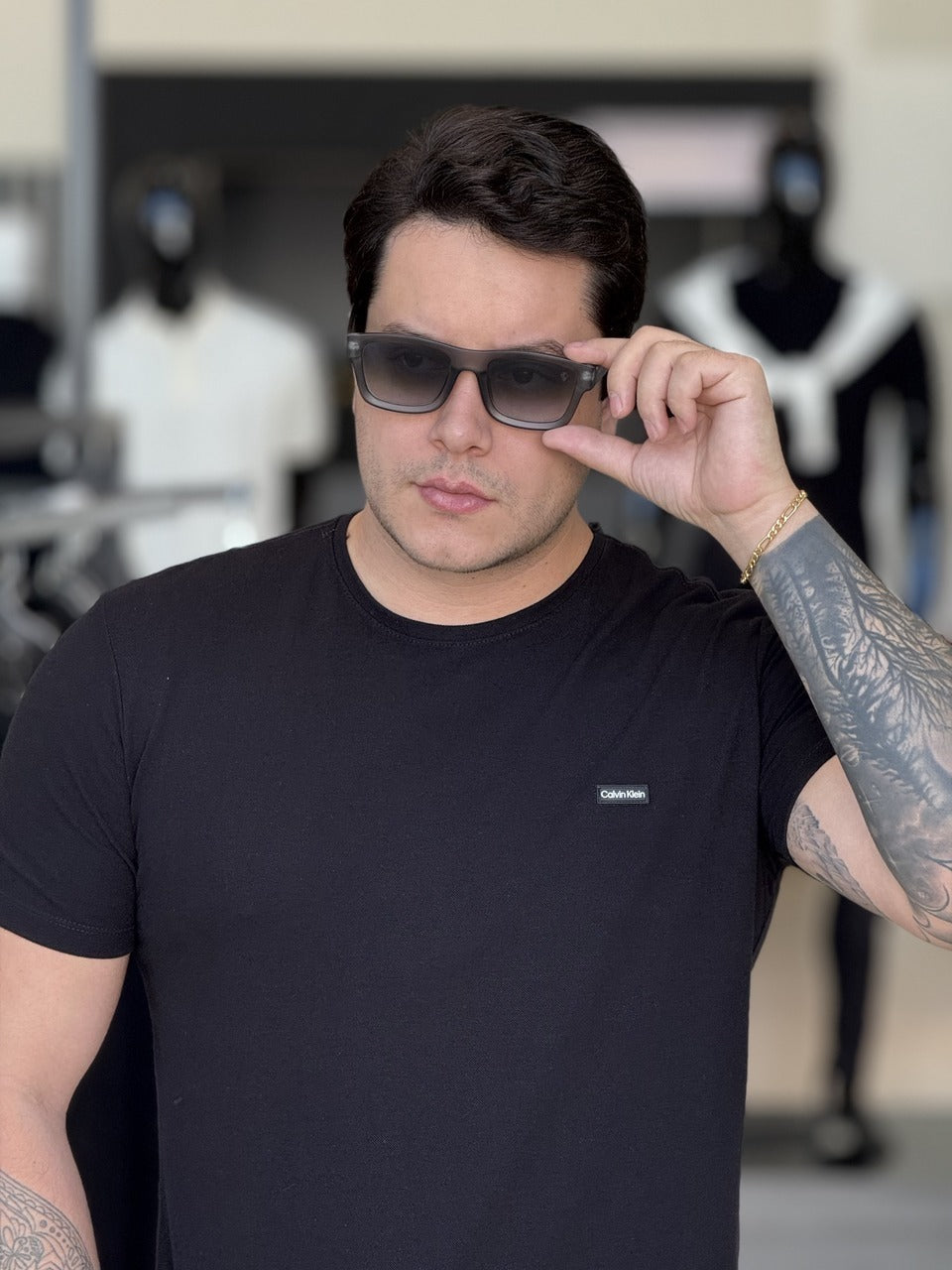 Camiseta Calvin Klein Piquet Masculino