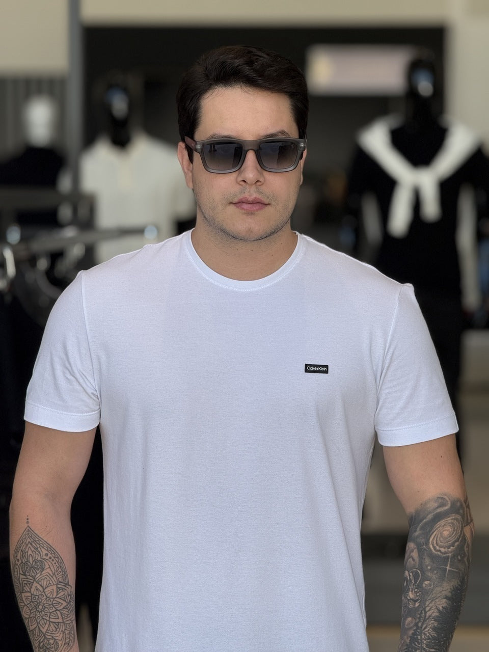 Camiseta Calvin Klein Piquet Masculino