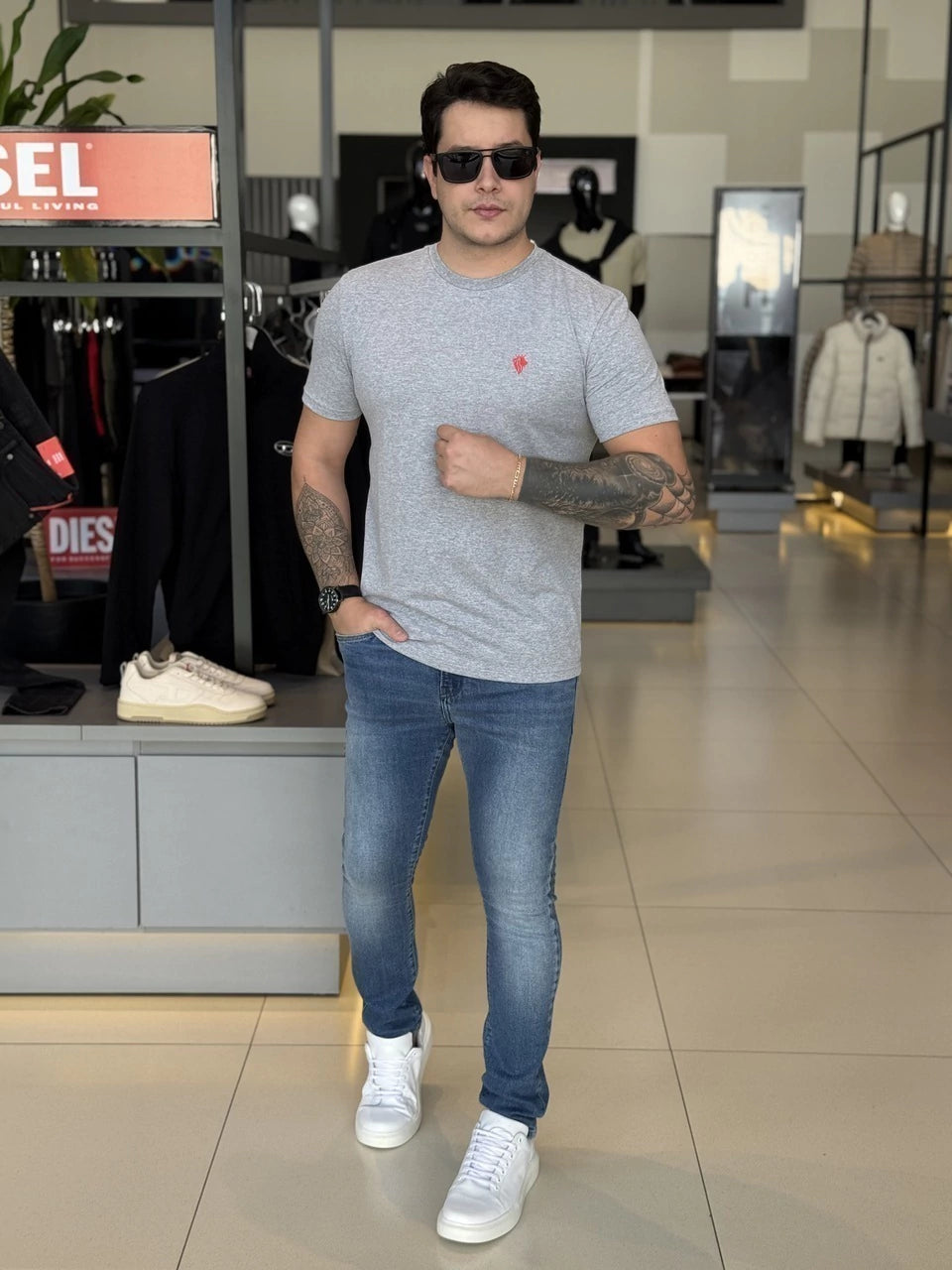 T-shirt Lion Impire Masculina