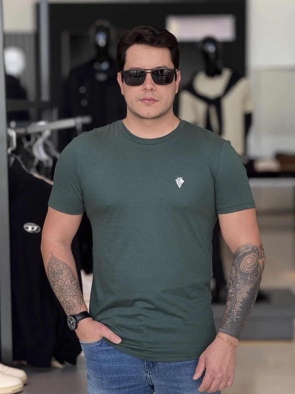 T-shirt Lion Impire Masculina