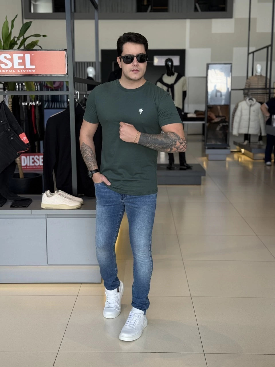 T-shirt Lion Impire Masculina