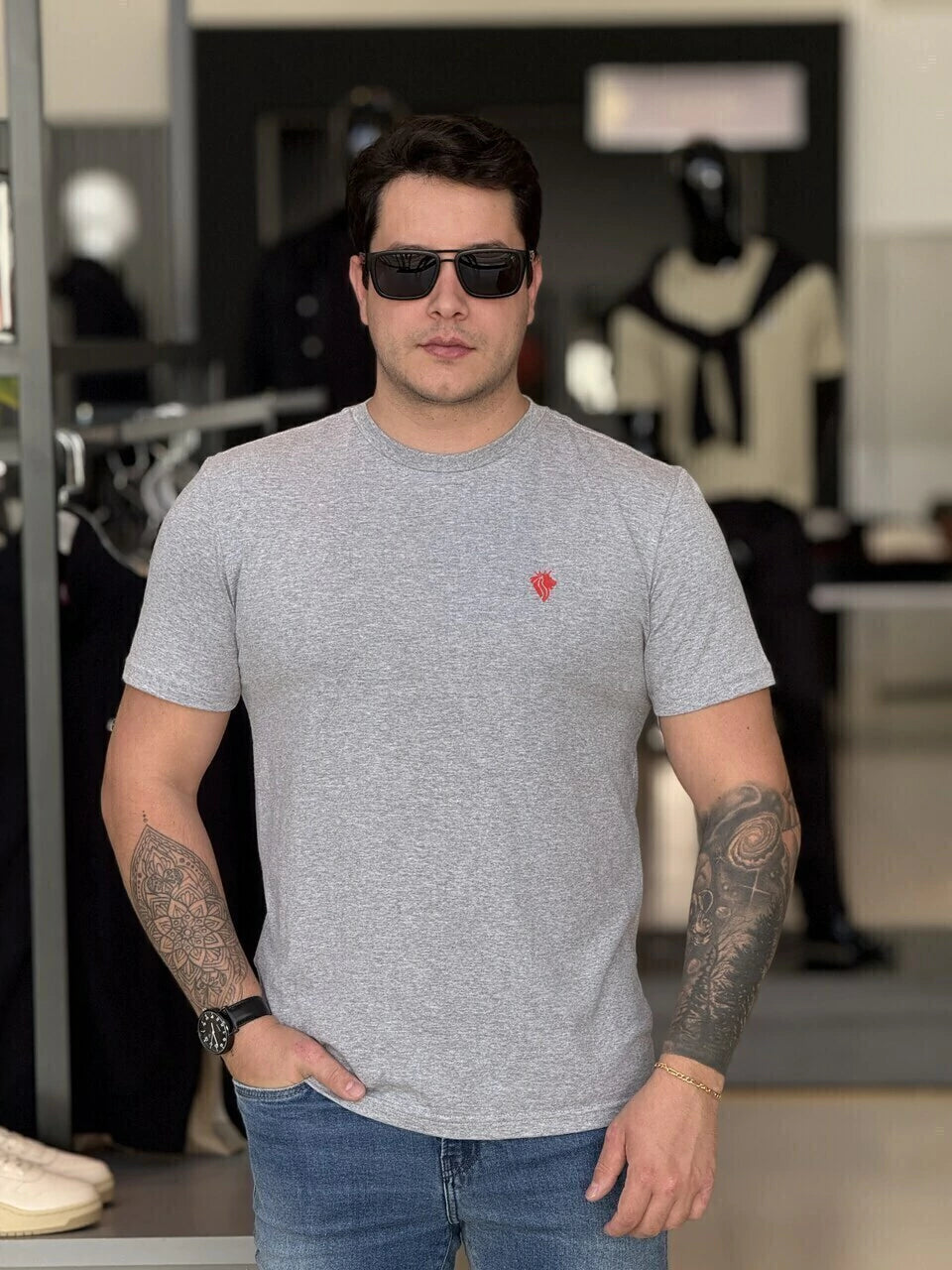 T-shirt Lion Impire Masculina