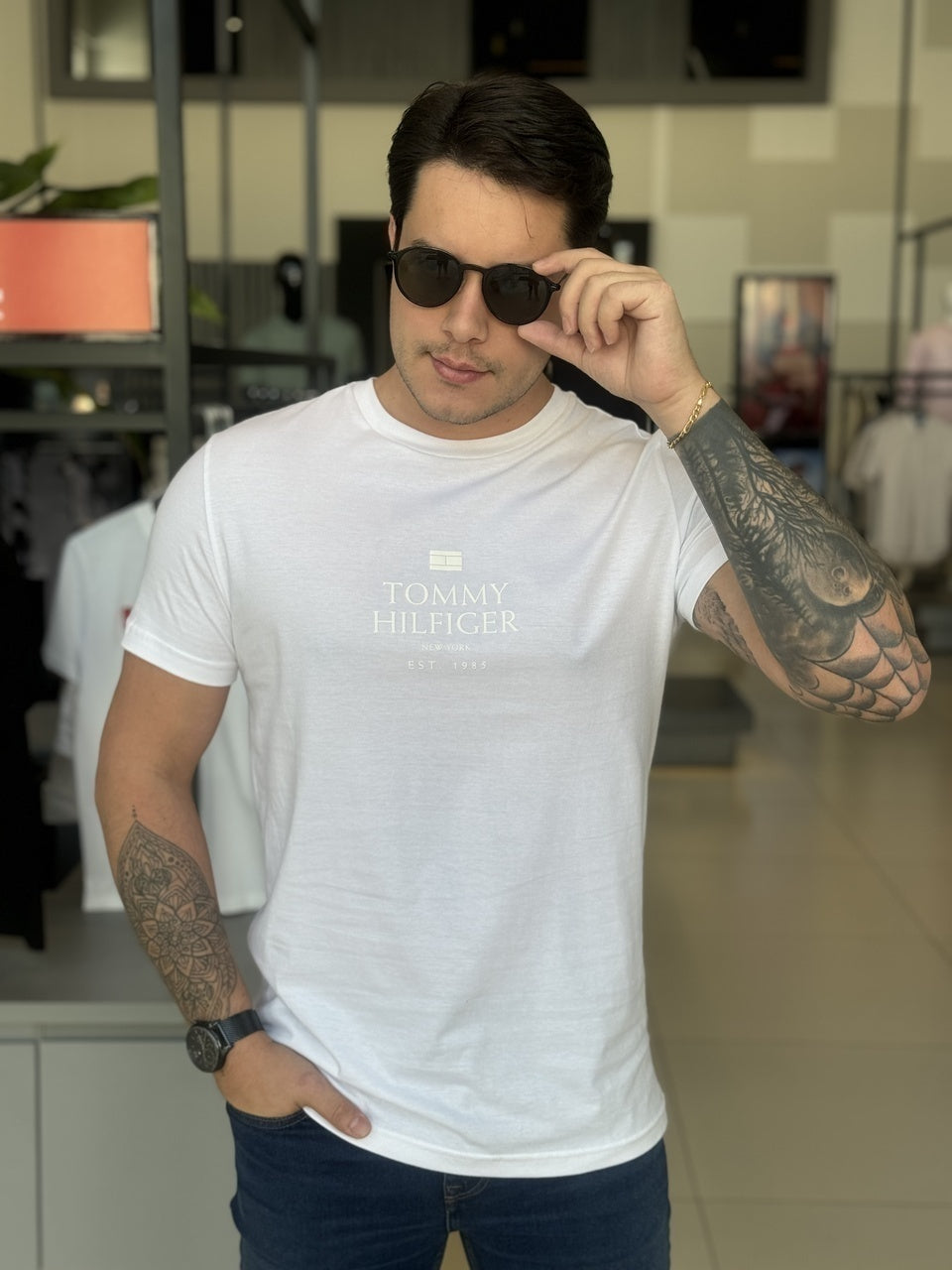 Camiseta Tommy Hilfiger Masculino