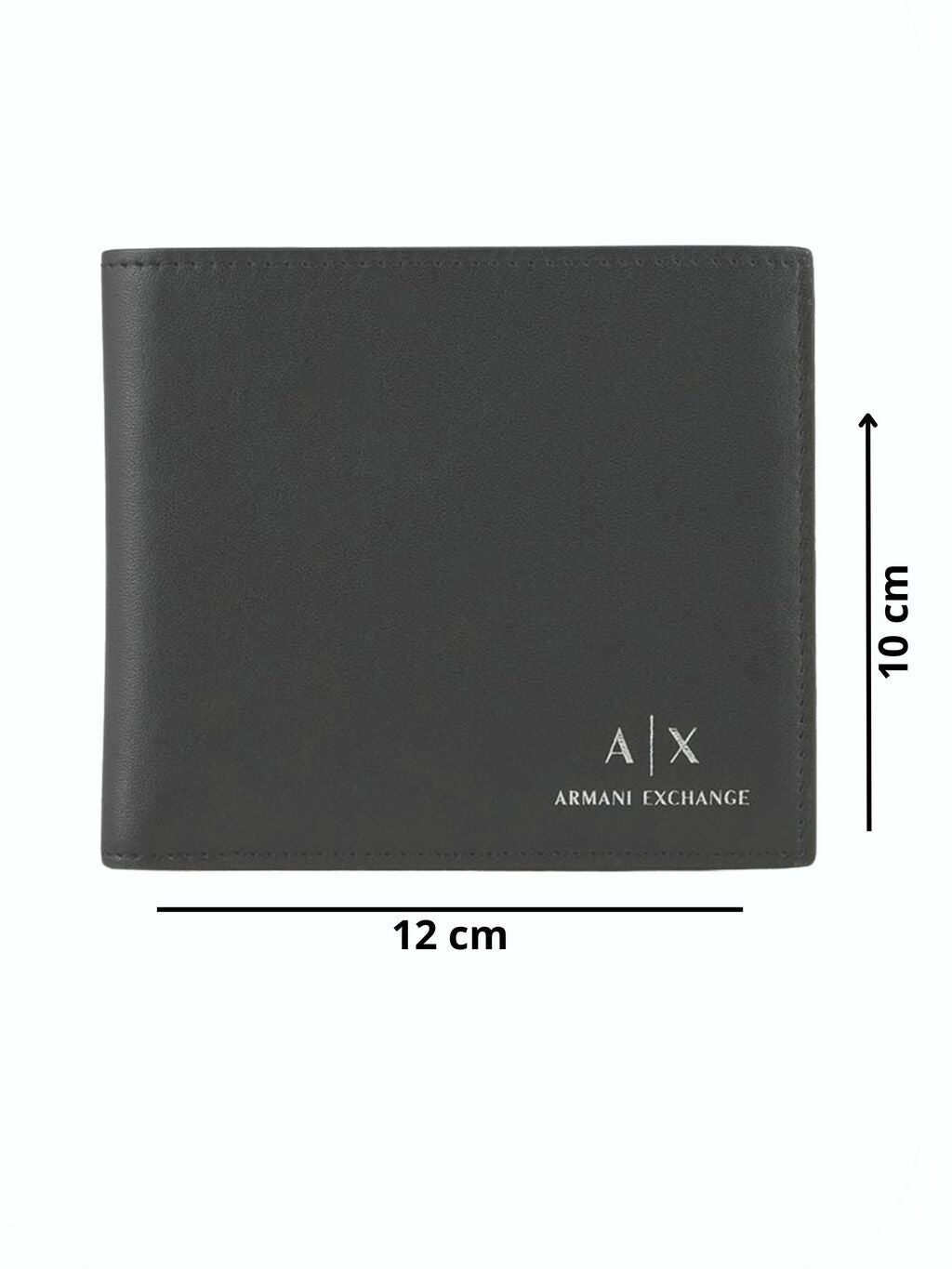 Carteira Armani Exchange em Couro Masculino Preto