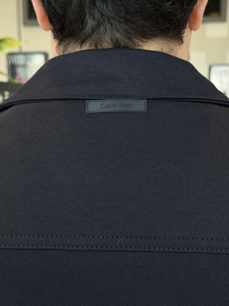 Jaqueta Calvin Klein Zíper com Bolso Masculino