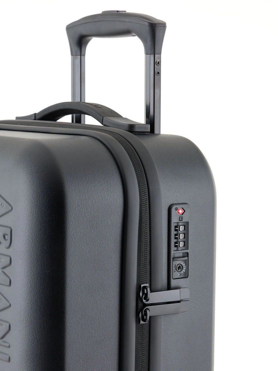 Mala Armani Exchange Trolley com logo