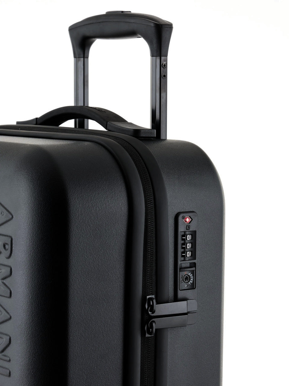 Mala Armani Exchange Trolley com logo