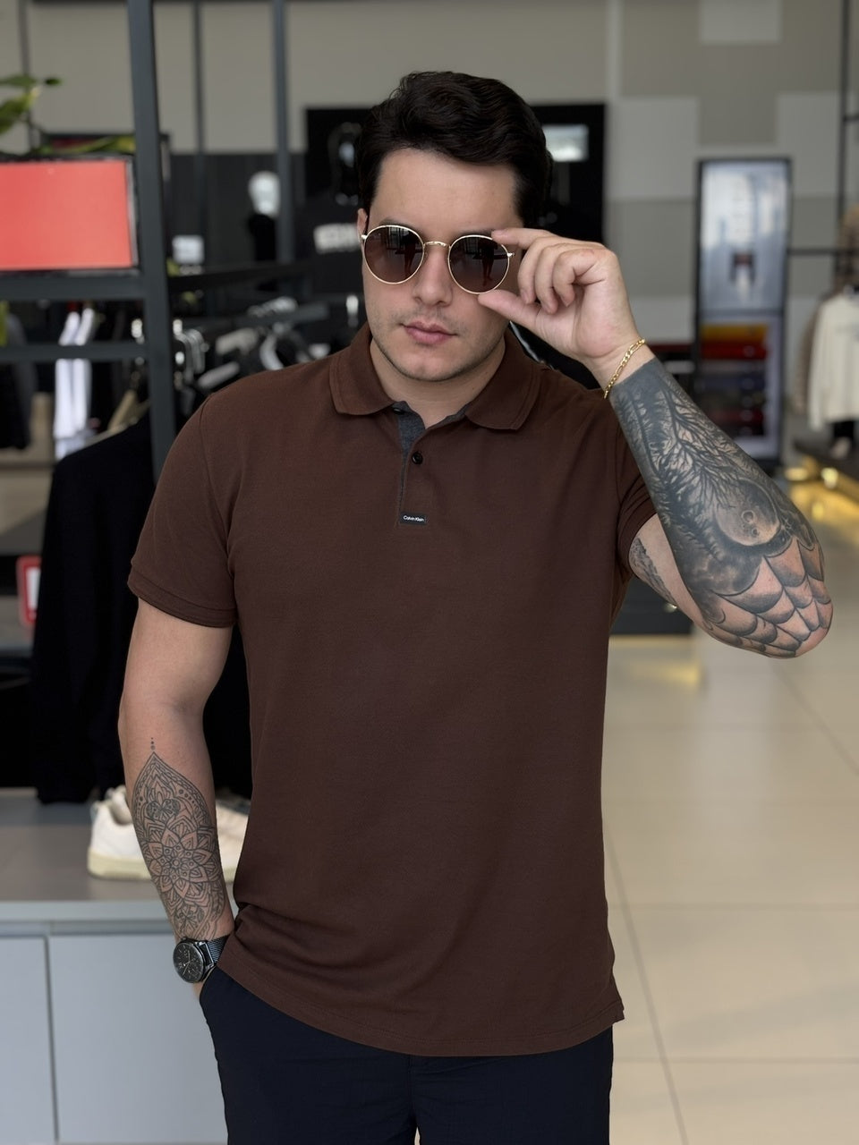 Polo Calvin Klein Premium Masculino