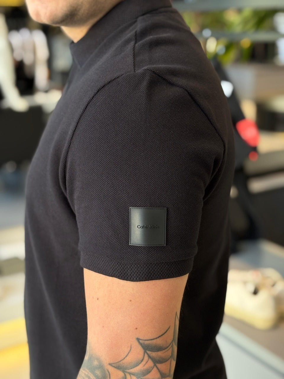 Polo Calvin Klein Piquet Desagulhado Masculino