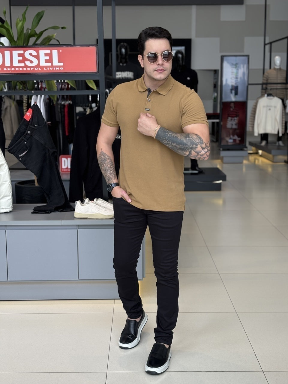 Polo Calvin Klein Premium Masculino