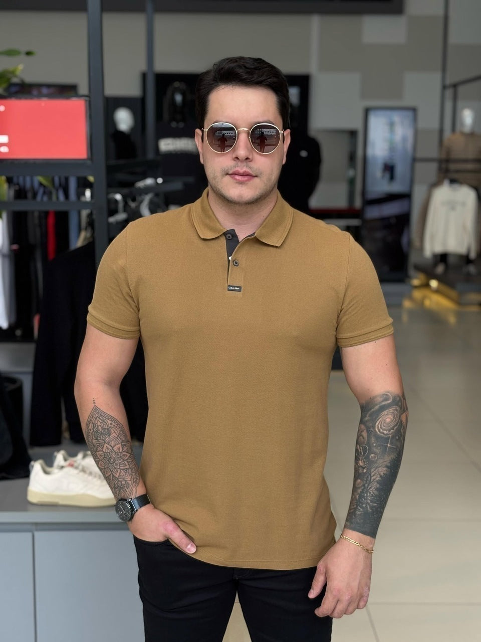 Polo Calvin Klein Premium Masculino