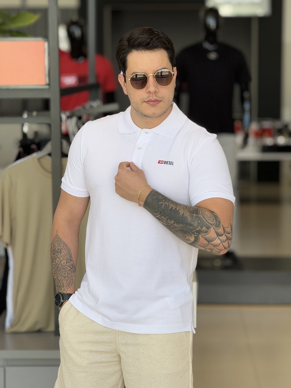 Polo Diesel T-Smith-Div Masculino