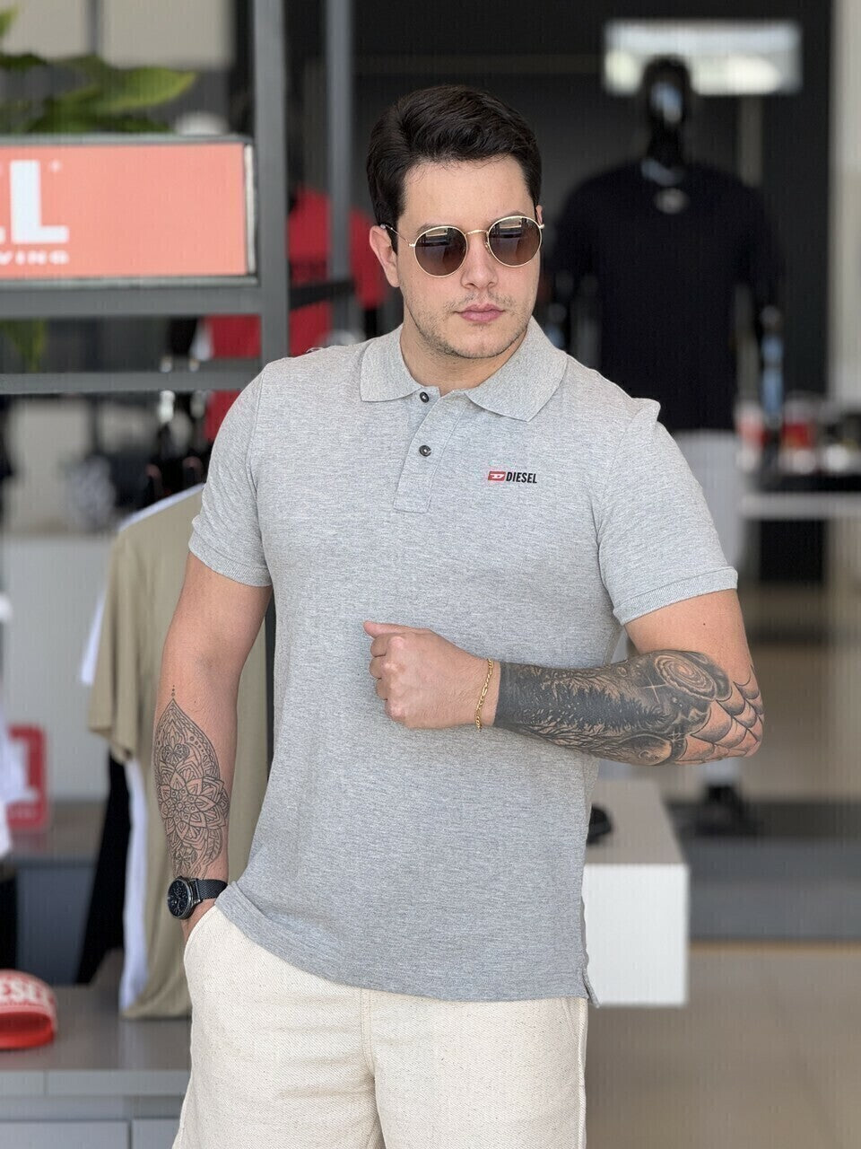 Polo Diesel T-Smith-Div Masculino