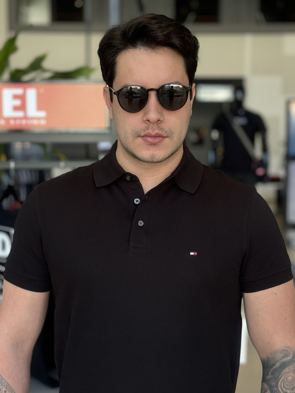 Polo Tommy Hilfiger Slim Fit 1985 Masculino