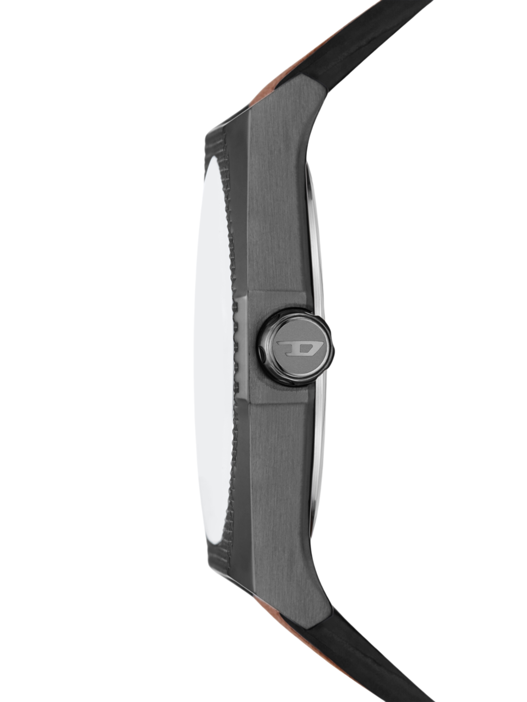 Relógio Diesel DZ2189B1 Aço com Pulseira em Couro Masculino