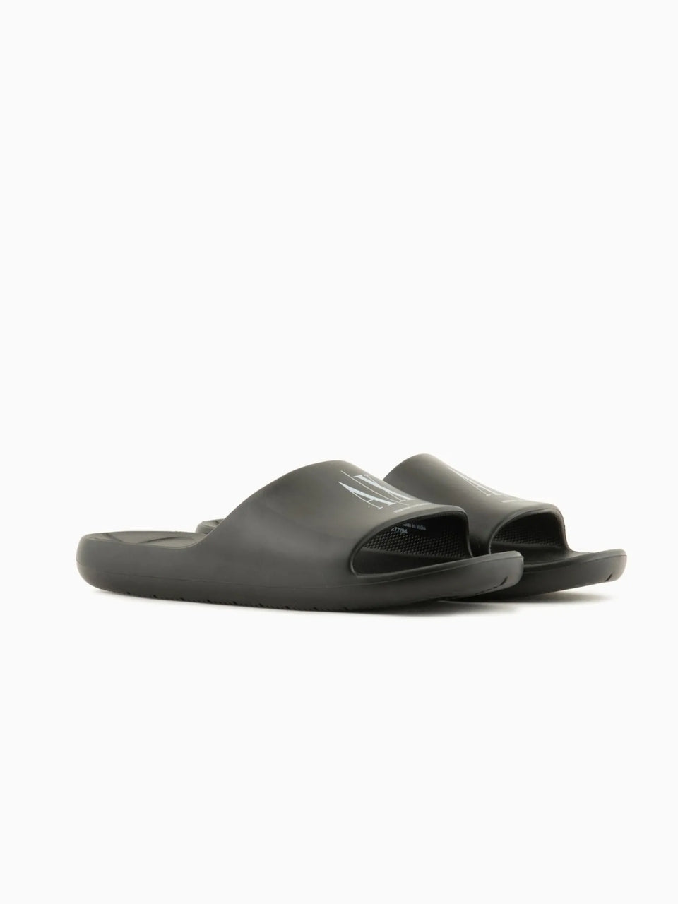 Slide Armani Exchange Bubble com Logo Masculino