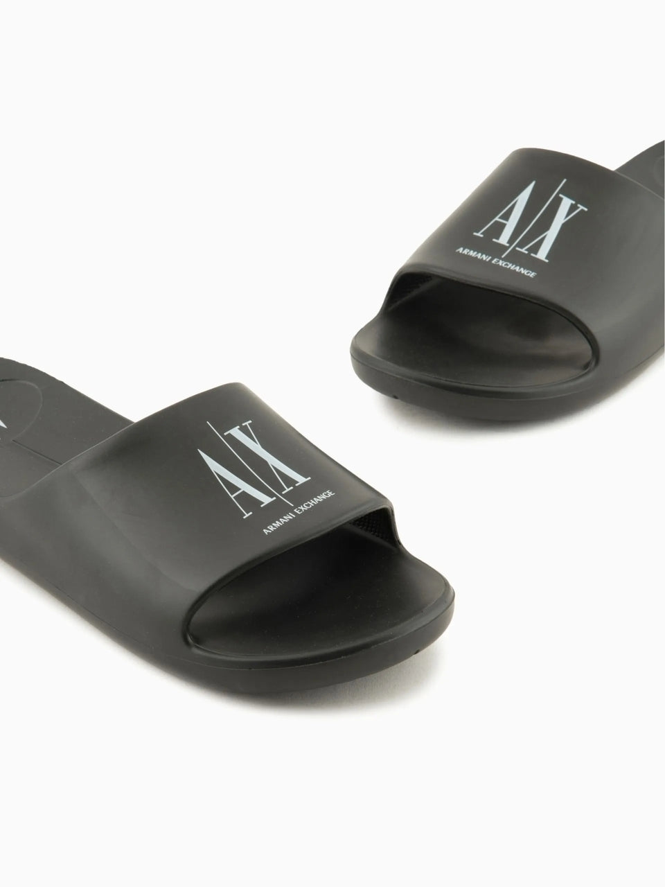 Slide Armani Exchange Bubble com Logo Masculino