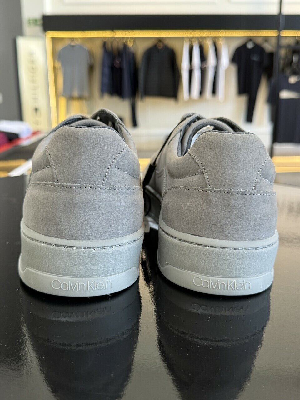 Tenis Calvin Klein Layers Queima Lateral Nobuck Masculino