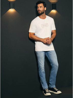 Camiseta Acostamento Black Elastano Masculino