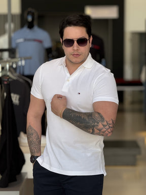 Polo Tommy Hilfiger Slim Fit 1985 Masculino