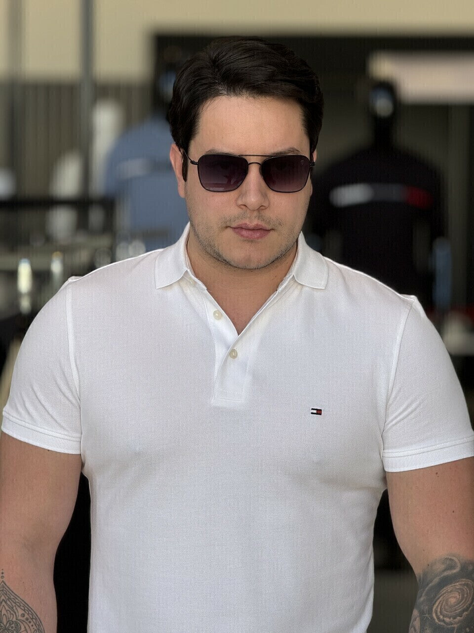 Polo Tommy Hilfiger Slim Fit 1985 Masculino