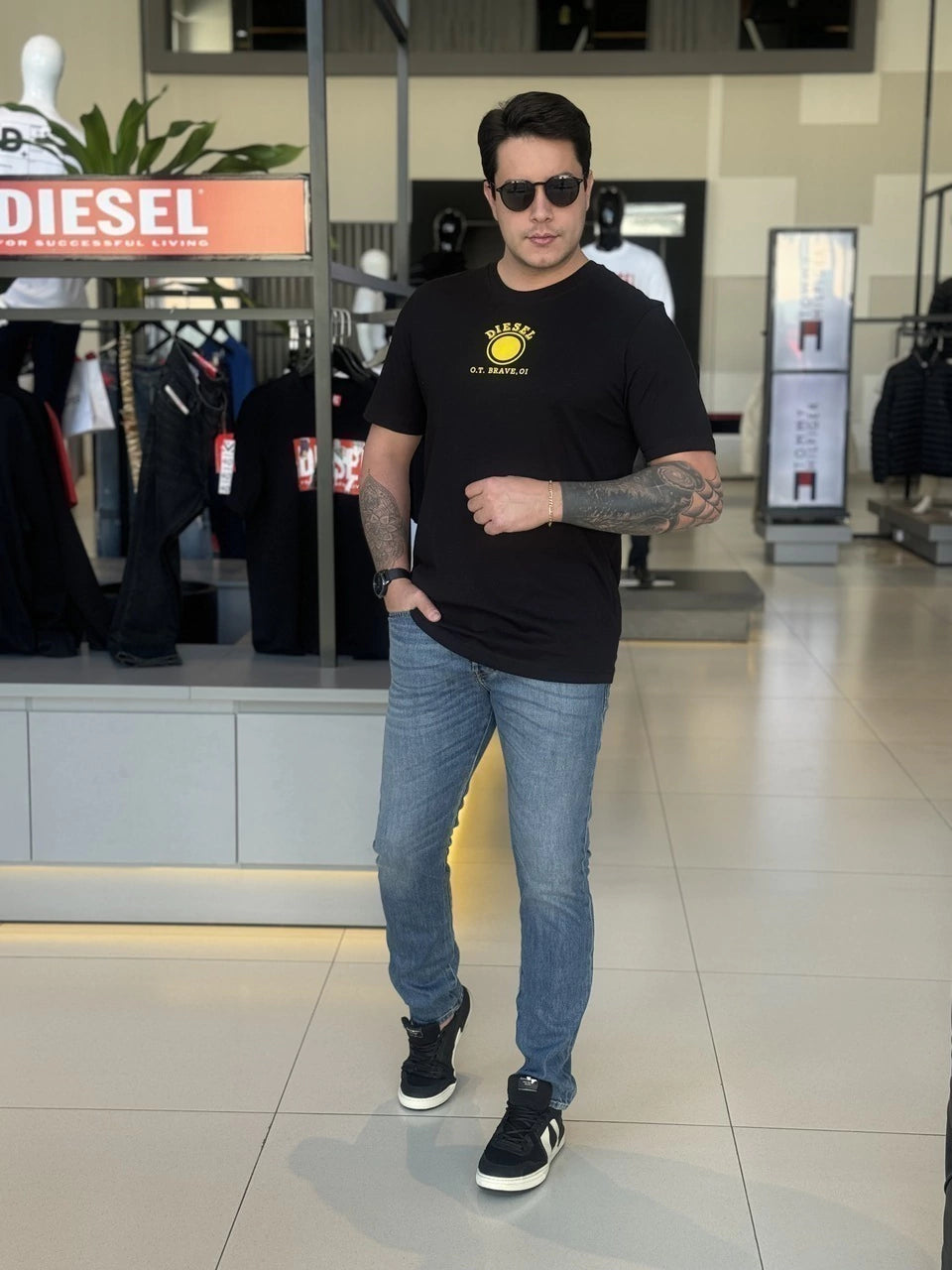 Camiseta Diesel T-JUST-K4T Masculino