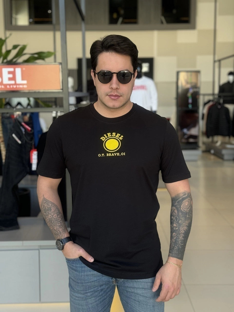 Camiseta Diesel T-JUST-K4T Masculino