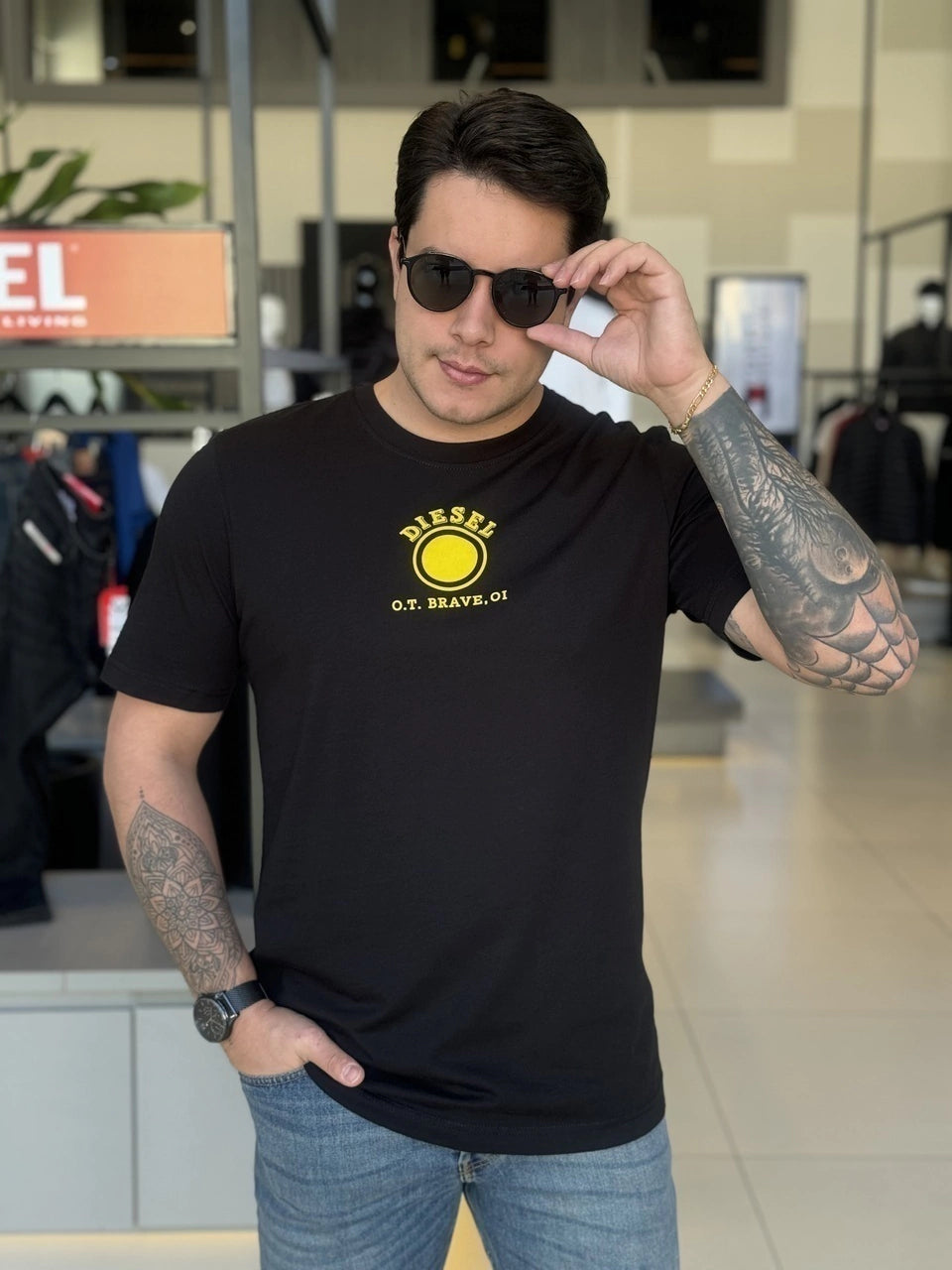Camiseta Diesel T-JUST-K4T Masculino