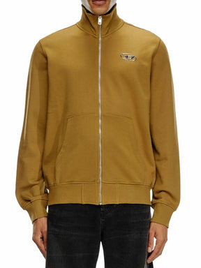 Blusa Diesel Moletom S-Ginni-Zip-Od Felpa Masculino