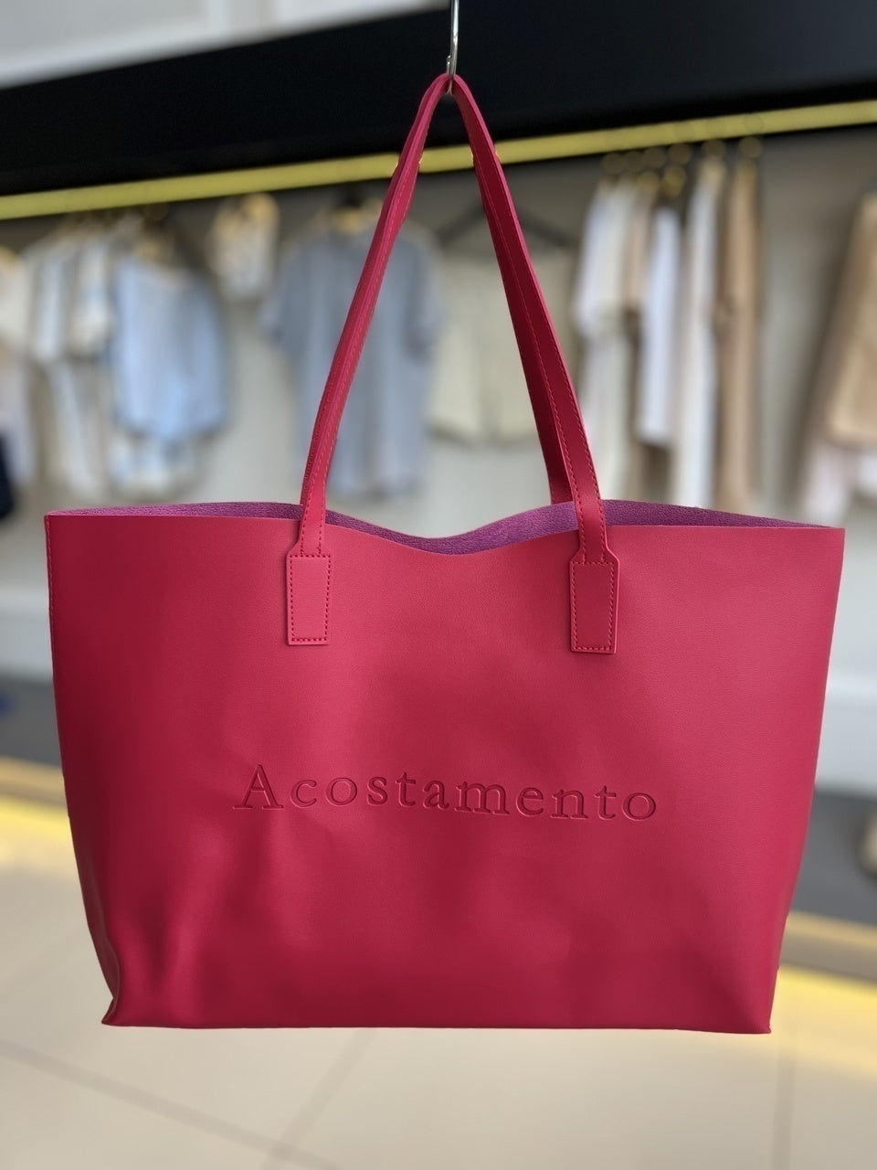 Bolsa Acostamento de Ombro PU Feminino