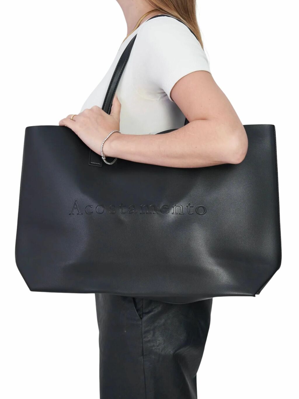 Bolsa Acostamento de Ombro PU Feminino