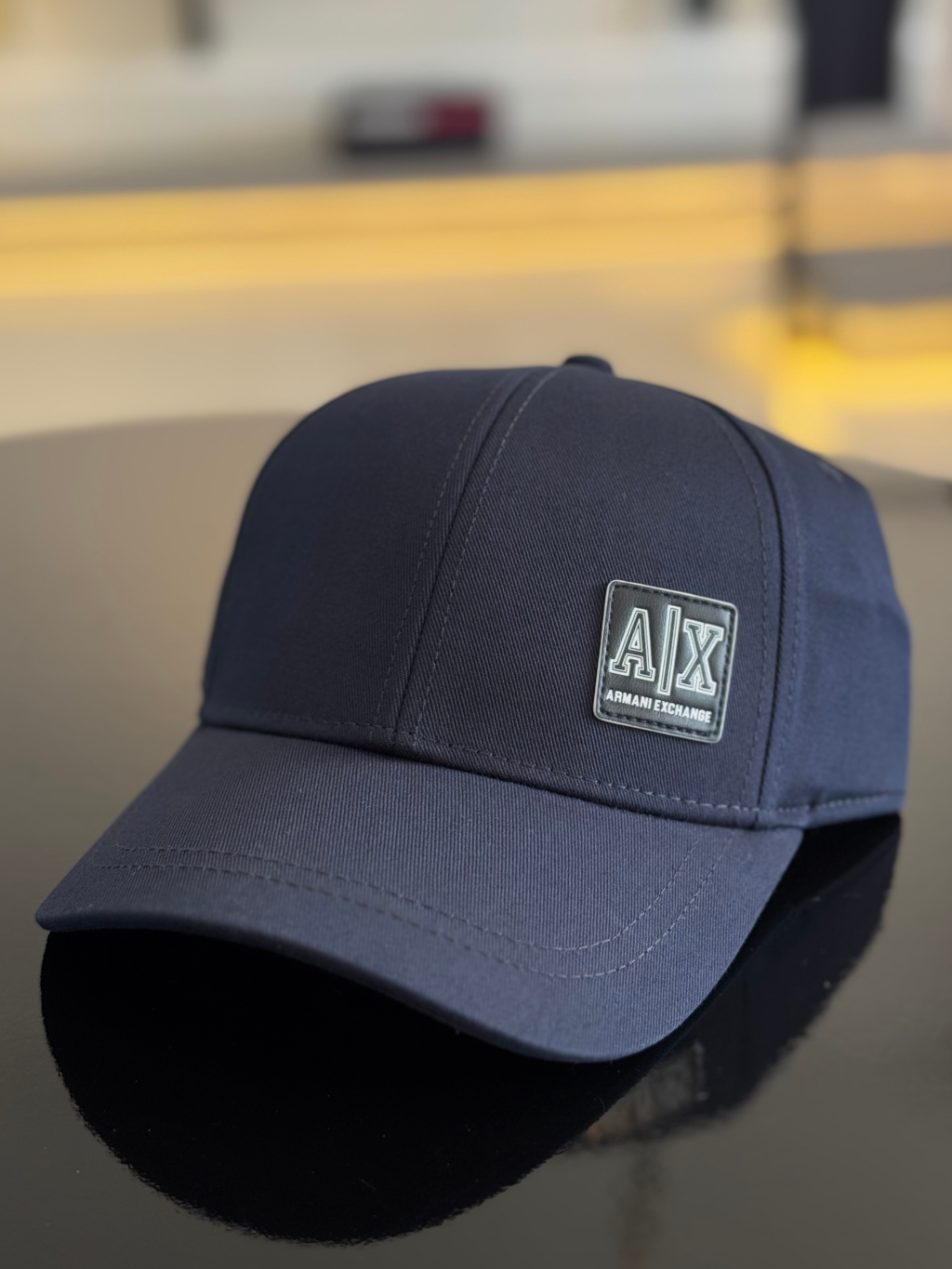 Boné Armani Exchange Logo Frontal Masculino