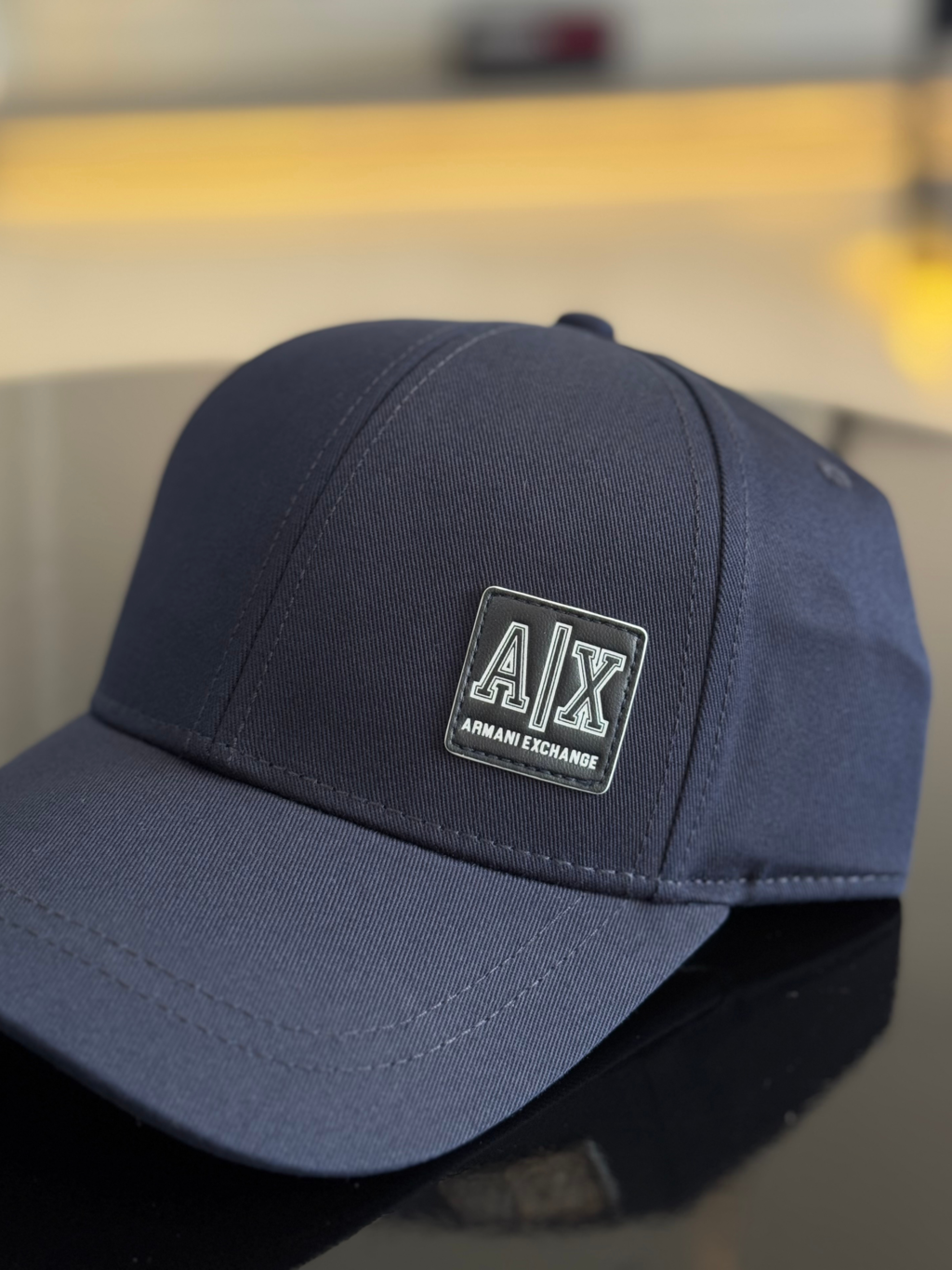 Boné Armani Exchange Logo Frontal Masculino