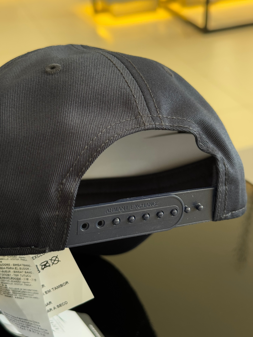 Boné Armani Exchange Logo Frontal Masculino