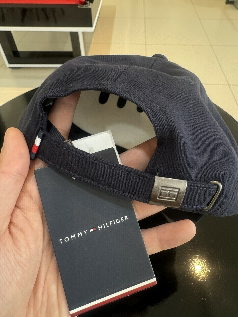 Boné Tommy Hilfiger Logo Bordado Masculino