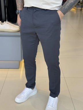Calça Impire Alfaiataria Slim Cropped Masculino