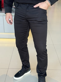 Calça Armani Exchange Detalhe Logo em Metal Masculino
