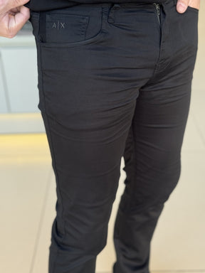 Calça Armani Exchange Detalhe Logo em Metal Masculino