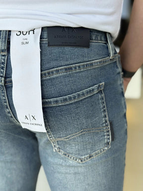 Calça Armani Exchange Jeans Slim Masculino