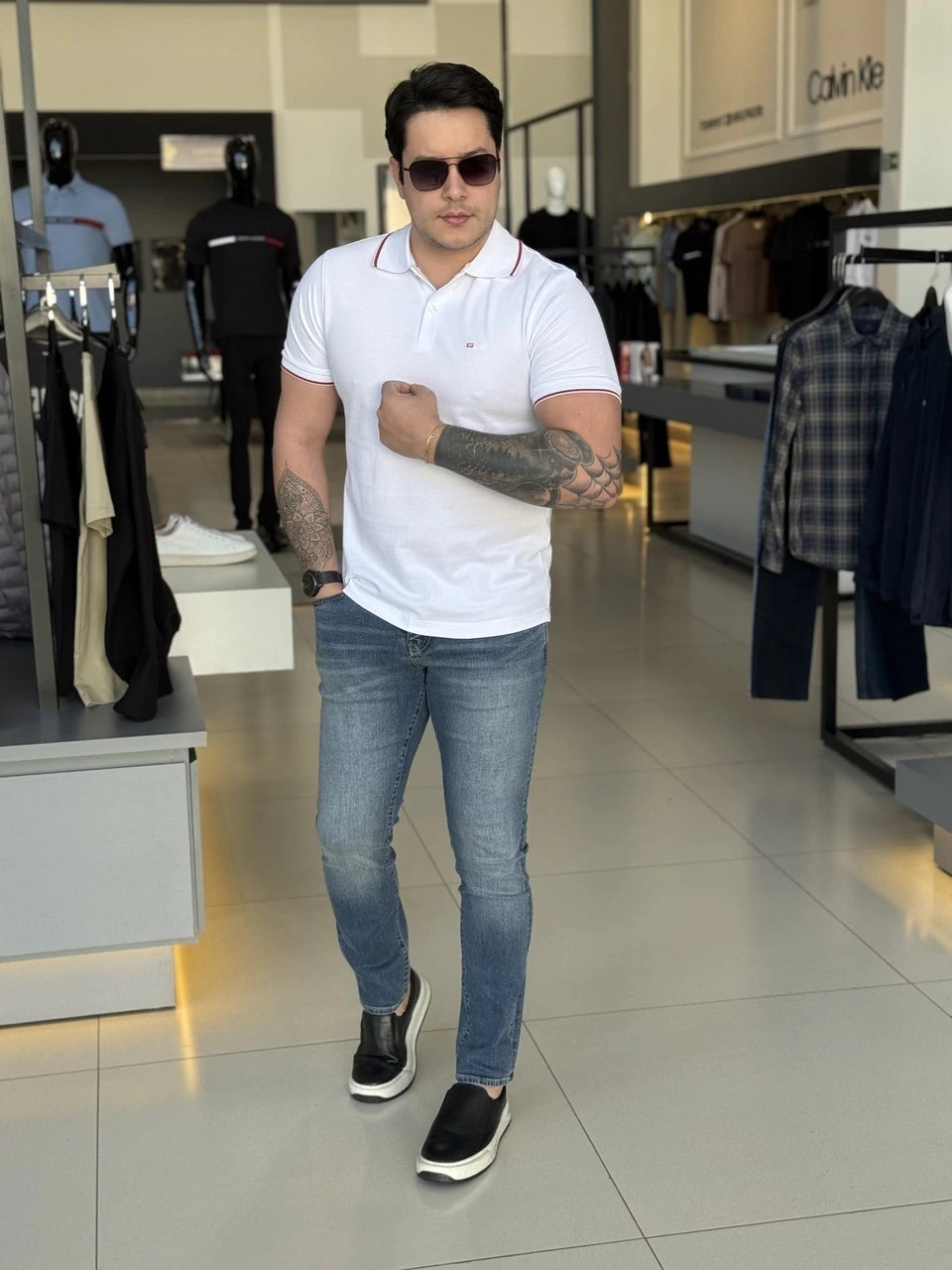 Calça Armani Exchange Jeans Slim Masculino