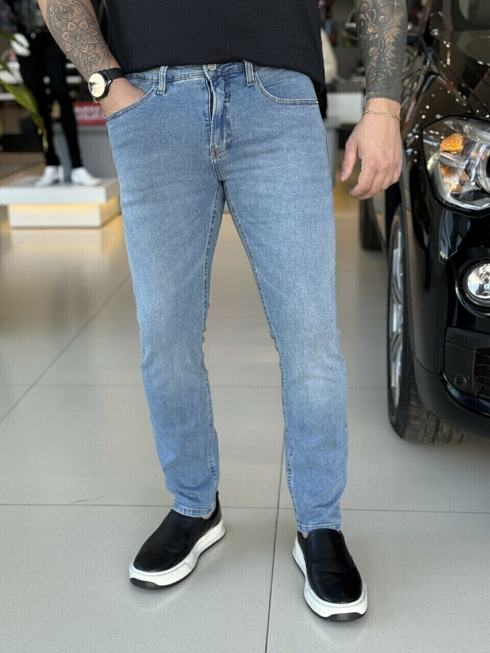 Calça Calvin Klein Super Skinny Masculino