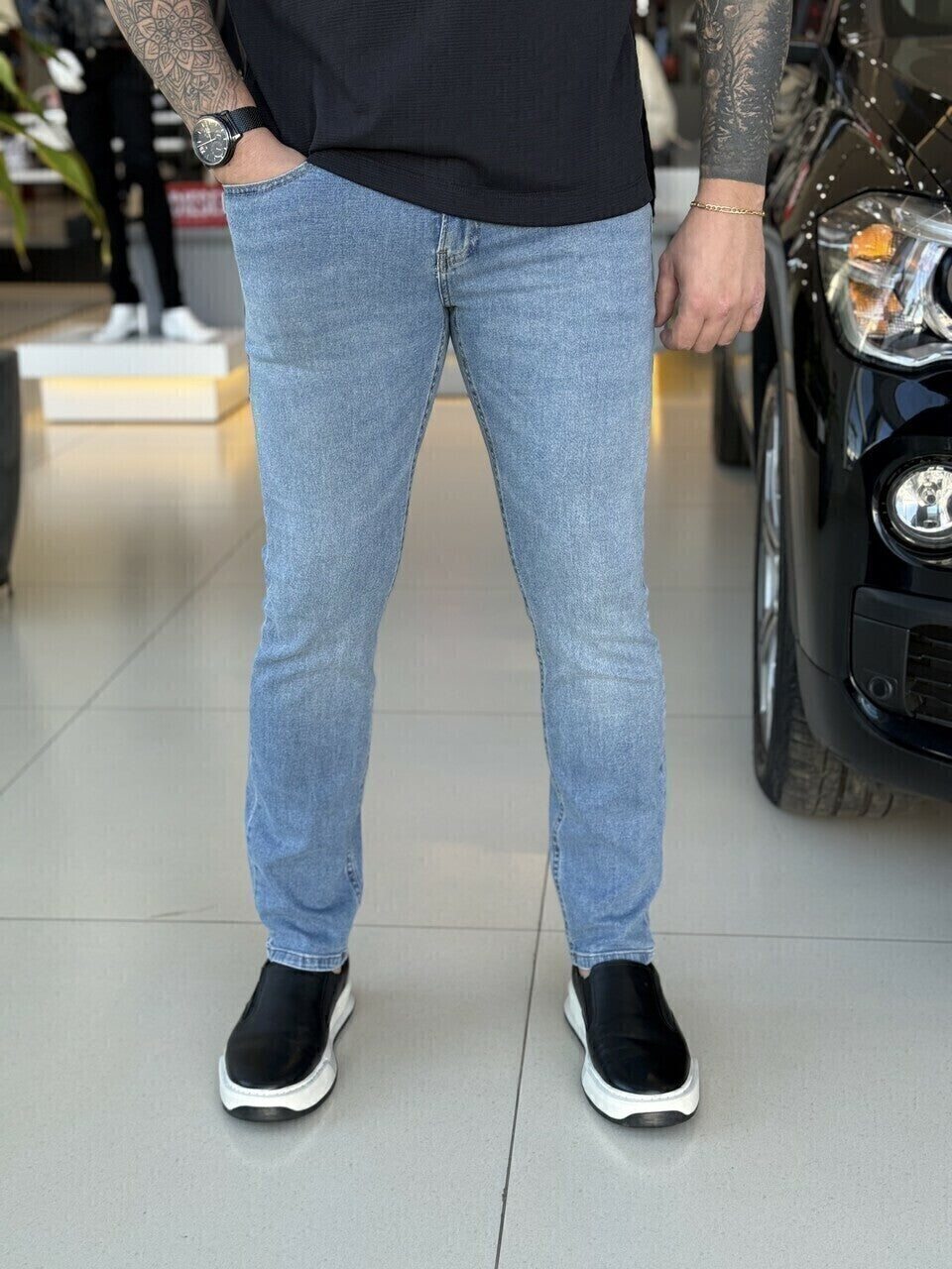 Calça Calvin Klein Super Skinny Masculino
