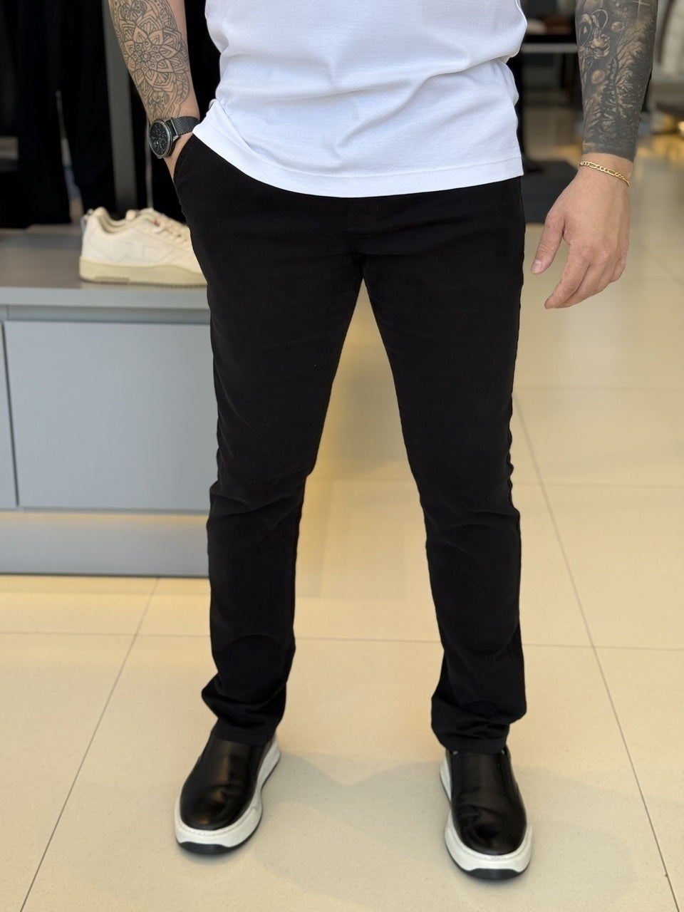 Calça Impire Sarja Casual Regular Masculino
